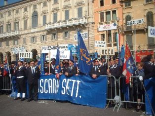 I partecipanti alla manifestazione